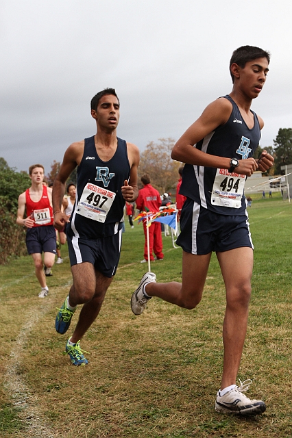 2010NCSXC BD3-209.JPG - 2010 North Coast Section Cross Country Championships, Hayward High School, Hayward, California